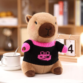 Capybara plush stands at 10.2 inches tall for playtime