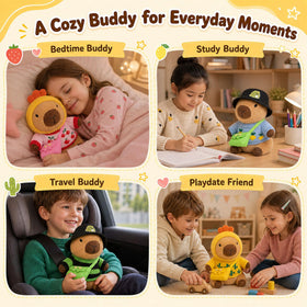 Kireidane Capybara Plush three bags for accessory styling.