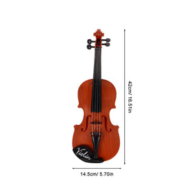 Kisangel violin toy bow and strings, easy for small hands.