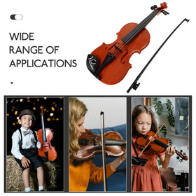 Kisangel non-toxic plastic violin toy for safe playtime.