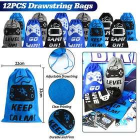 KISPATTI six-color drawstring bags highlight sturdy non-woven fabric.