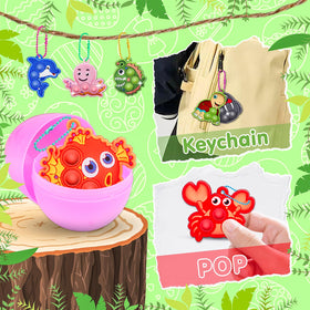 Kiss Monkey prefilled eggs offer compact, surprise entertainment.