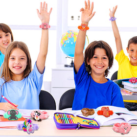 Kiss Monkey classroom or carnival prizes help kids stay entertained.