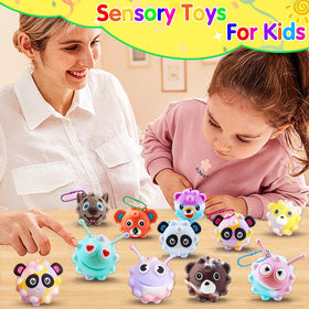Kiss Monkey durable non-toxic silicone pop ball resists deformation