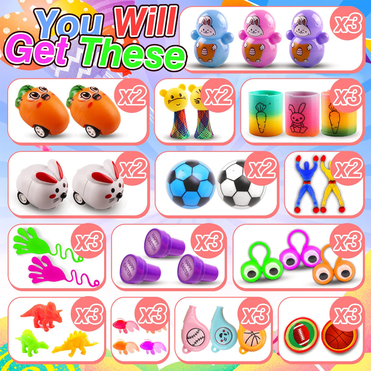 Kiss Monkey Easter egg hunt prizes ready to hide and discover