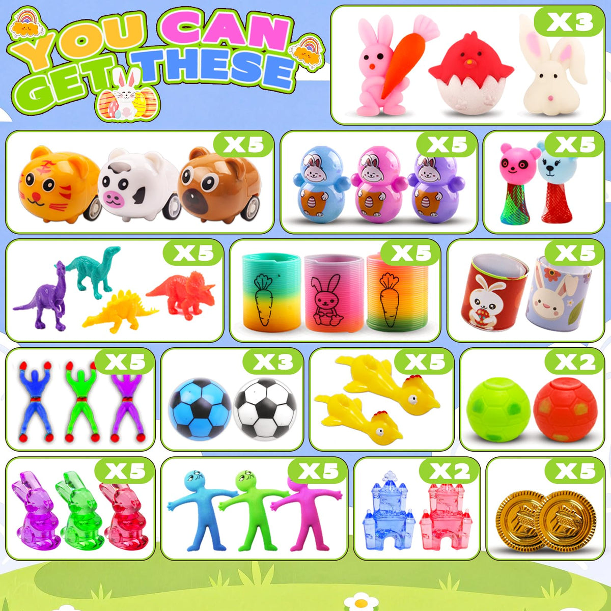 Kiss Monkey Easter hunt eggs ready for hiding, boosting excitement and active play.