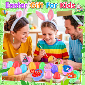 Kiss Monkey egg-hunt prizes deliver colorful surprises for kids.