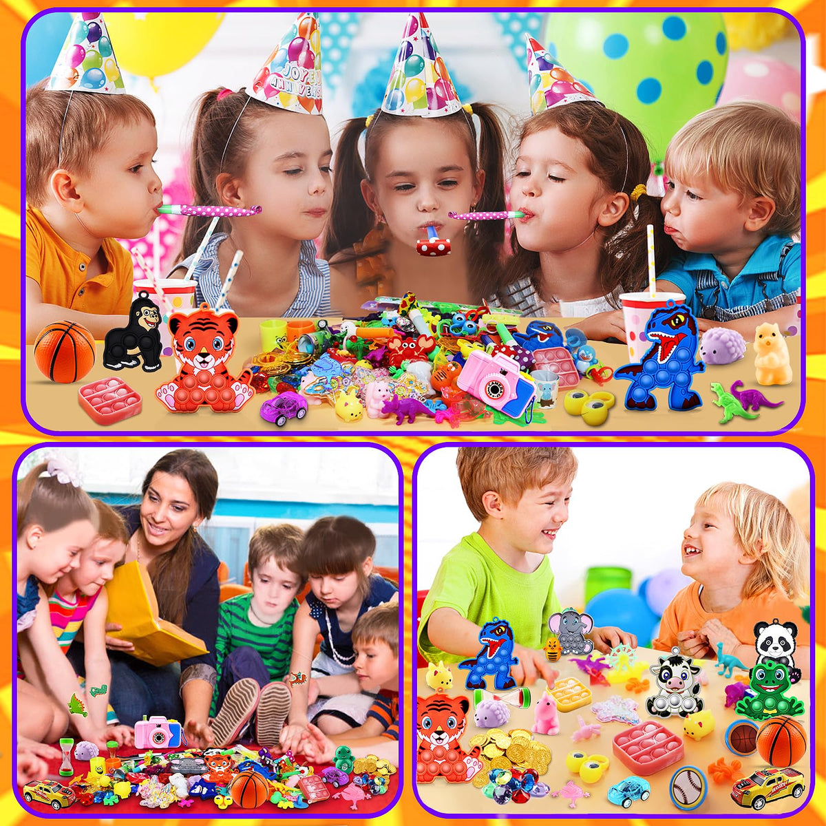 Kiss Monkey pinata stuffers provide quick bursts of fun at parties