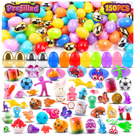 Kiss Monkey prefilled Easter eggs with toys inside, perfect for effortless Easter hunts.