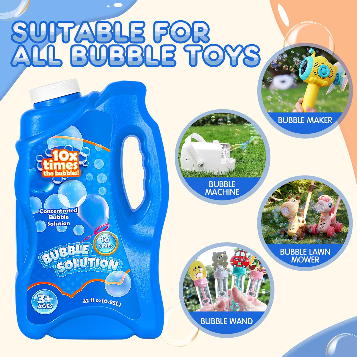 Kissdream giant bubbles in action during outdoor fun.