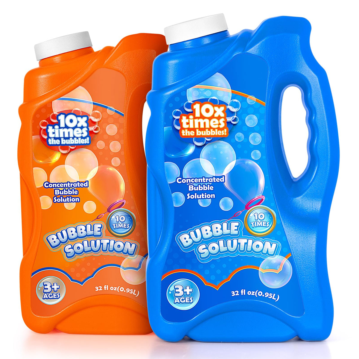 Kissdream bubble solution bottle ready for extended play and big bubbles.