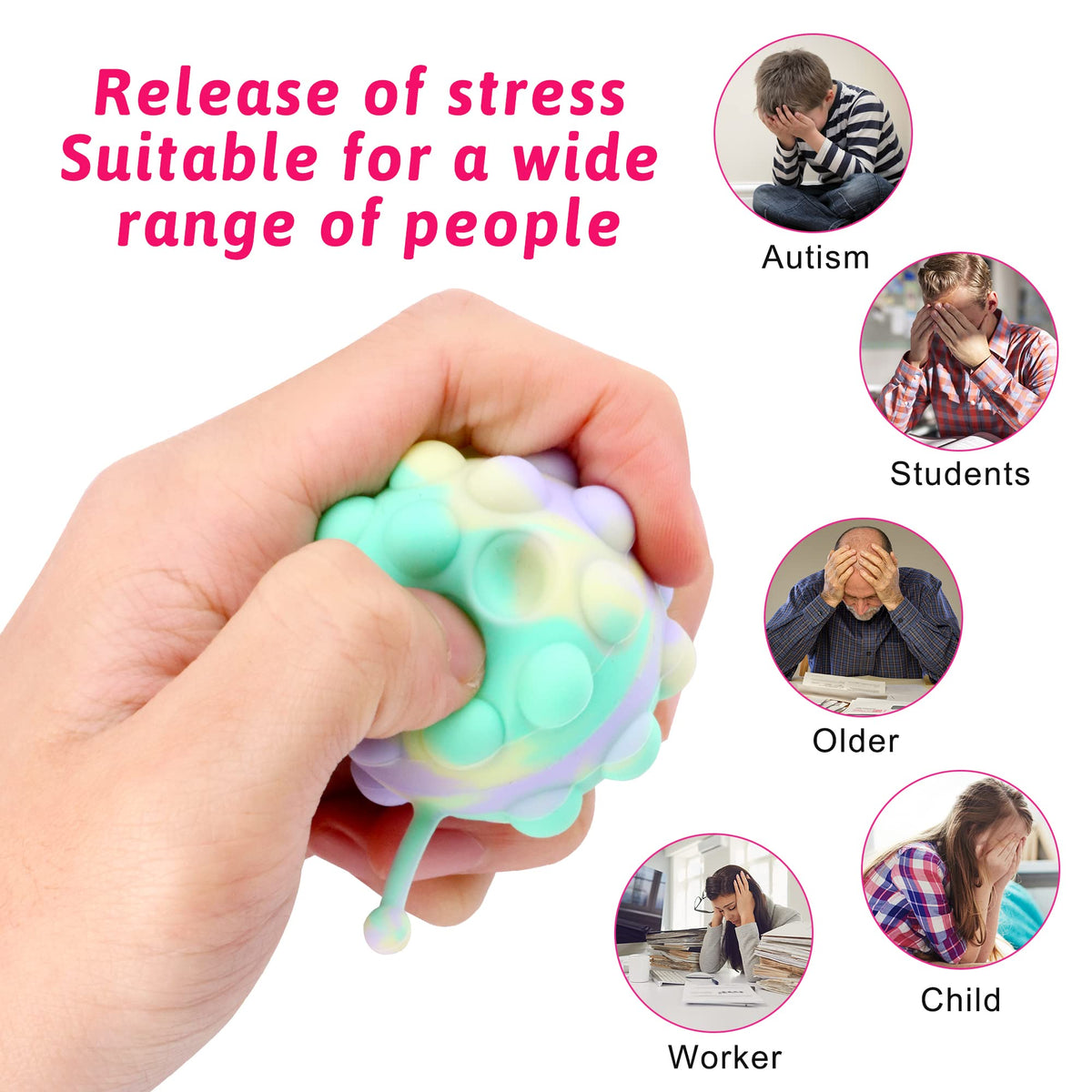 KissFree Animal Pop Ball mini classroom version for students.