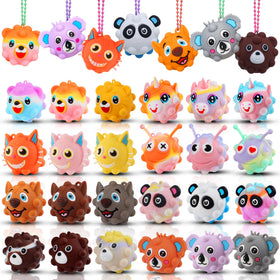 KissFree Animal Pop Ball pack: colorful 3D fidget toy for kids' fun and focus