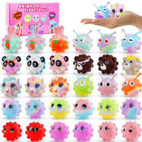 KissFree Animal Pop Ball pocket-sized for on-the-go focus and play.