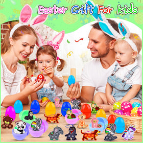KissFree prefilled eggs for easy Easter hunt setup at home or classroom