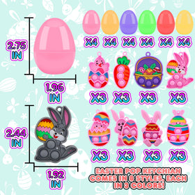 KissFree eggs are prefilled with toys for quick, ready-to-use fun.