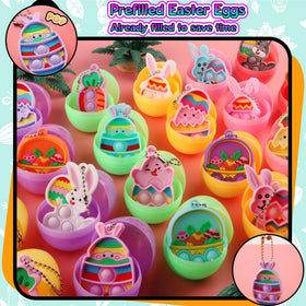Vibrant eggs from KissFree brighten Easter baskets and celebrations.