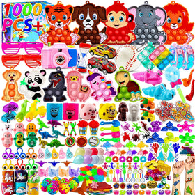 KissFuture 1000-pcs party favors box open for kids' party excitement and interactive play.