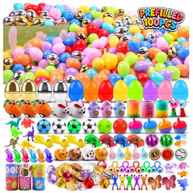 KissFuture prefilled Easter egg with toy inside, ideal for egg hunts.