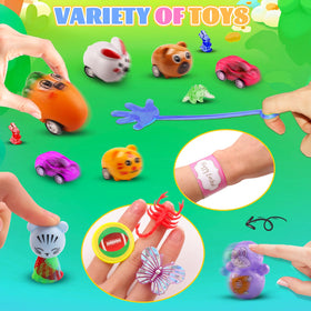 KissFuture compact set of prefilled Easter eggs for events.