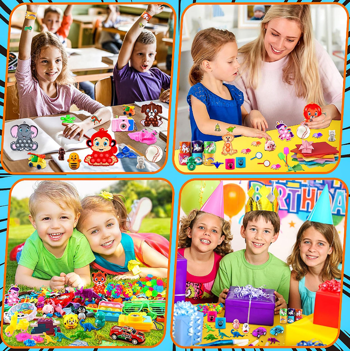 KissFuture stress relief sensory toys provide calming play for anxious moments.
