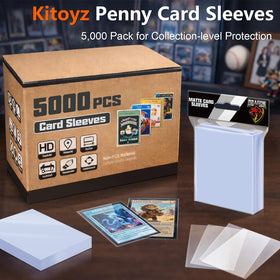 Kitoyz bulk sleeves are ideal for collectors and retailers.