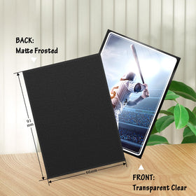 Kitoyz non-PVC, acid-free sleeves protect card integrity.