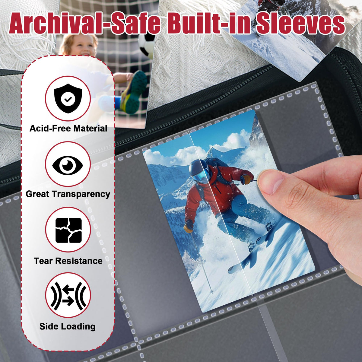 Kitoyz easy-pull zipper keeps contents secure and portable.