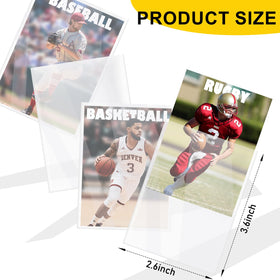 Kitoyz non-PVC PP sleeves offering durable, acid-free card protection