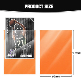 Kitoyz standard-size card sleeves fit MTG, TCG, and sports cards securely.