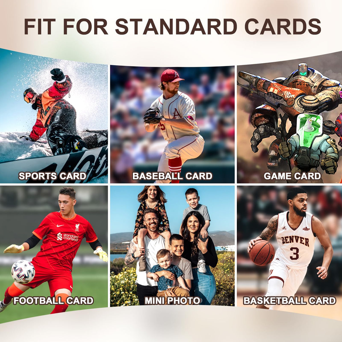 Kitoyz waterproof and dustproof sleeves keeping cards clean and legible