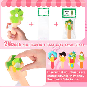 Kittmip compact handheld fan fits pockets for on-the-go relief