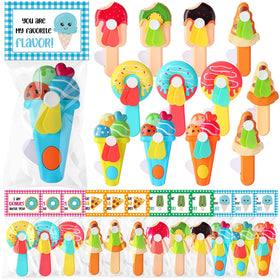 Kittmip ice cream design fan ready for cooling on hot days