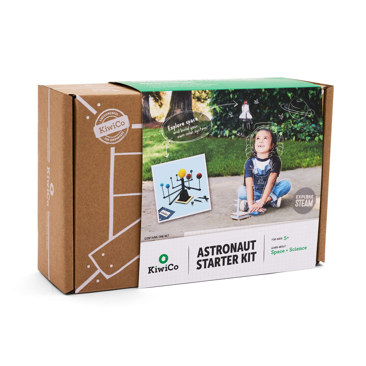 KiwiCo Astronaut Starter Kit certificate for future astronauts