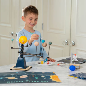 KiwiCo Astronaut Starter Kit model planets assembly activity