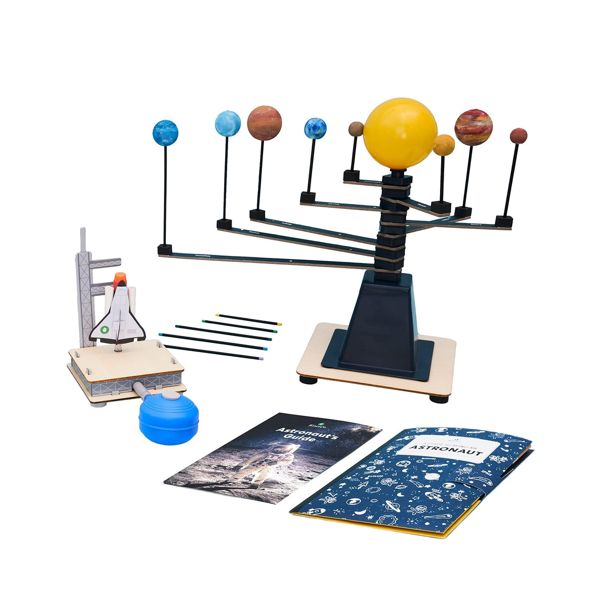 KiwiCo Astronaut Starter Kit solar system poster supports space learning