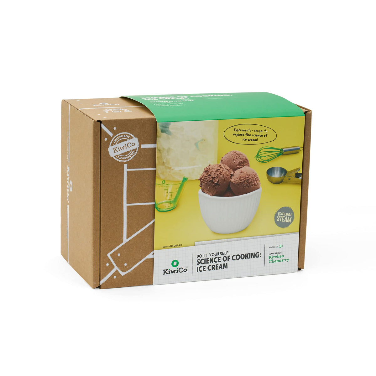 KiwiCo classroom or home setup for interactive STEM dessert exploration.