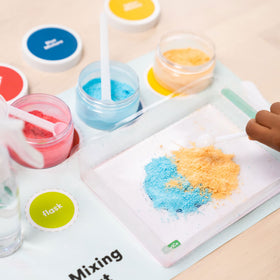 KiwiCo Colorful Chemistry Set fuels color-mixing art and science activities.