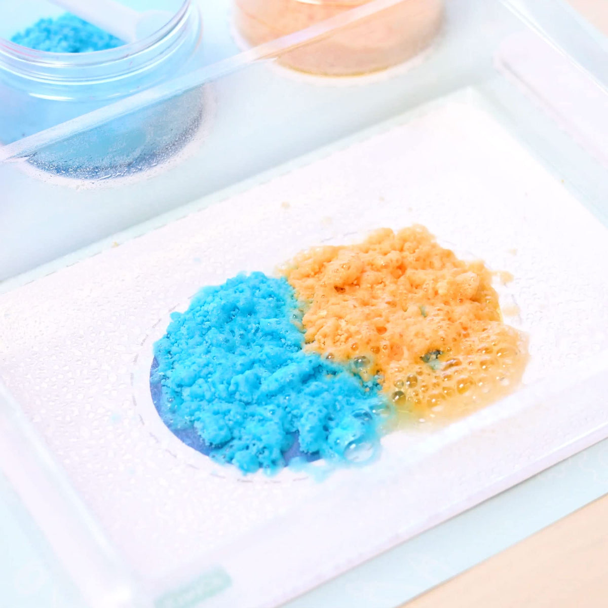 KiwiCo Colorful Chemistry Set guides kids through the scientific method at home.