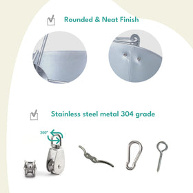 Kizihaus SUS304 fittings for durable outdoor connections