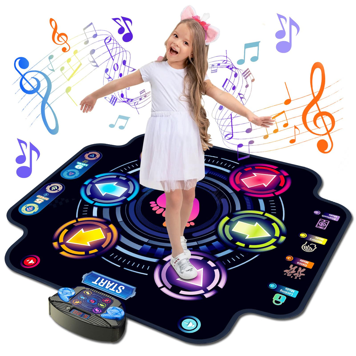 KIZJORYA dance mat makes a great gift for kids.