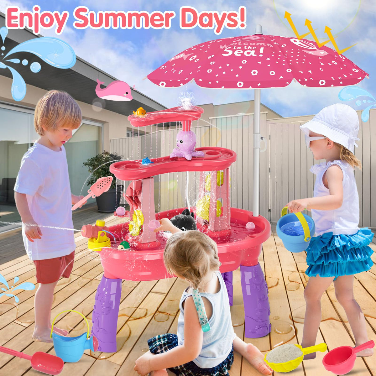 KIZJORYA 20-toy accessory set broadens creative playtime possibilities.