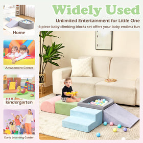 Classroom or playroom setup with KIZLAND blocks enhances collaborative learning.