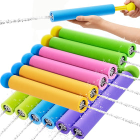 KIZONLY 12-pack water squirter toys deliver splash-filled pool fun.