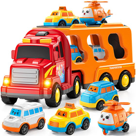 KIZONLY 5-in-1 trucks large truck for imaginative play