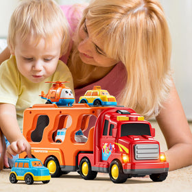 KIZONLY 5-in-1 trucks small-hands design improves grip