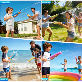 KIZONLY beach and pool outdoor play for family gatherings.