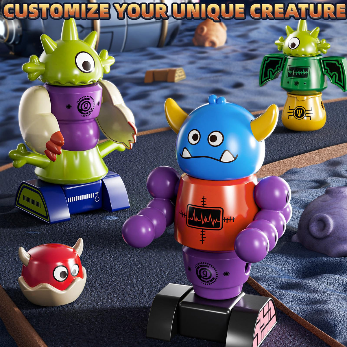 KIZONLY colorful magnet blocks spark imaginative construction sessions.