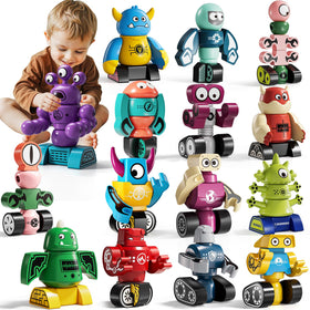 KIZONLY creative-robot-building-kit fuels imaginative STEM-inspired playtime.