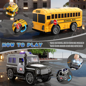 KIZONLY ambulance toy invites empathy through pretend rescue scenarios.